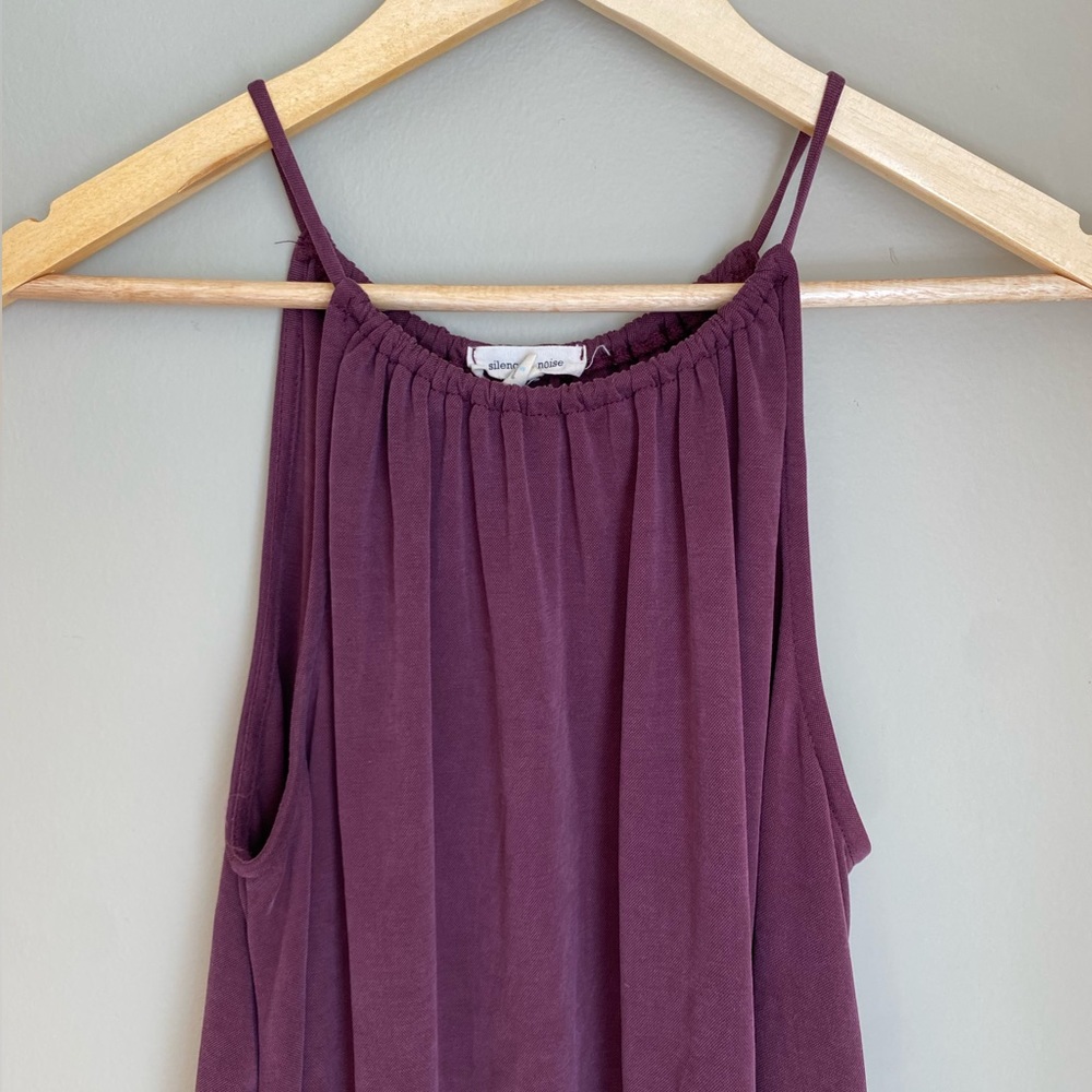 Purple Midi Dress by silence + noise